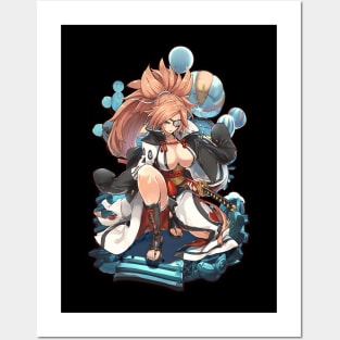 Baiken Guilty Gear Posters and Art